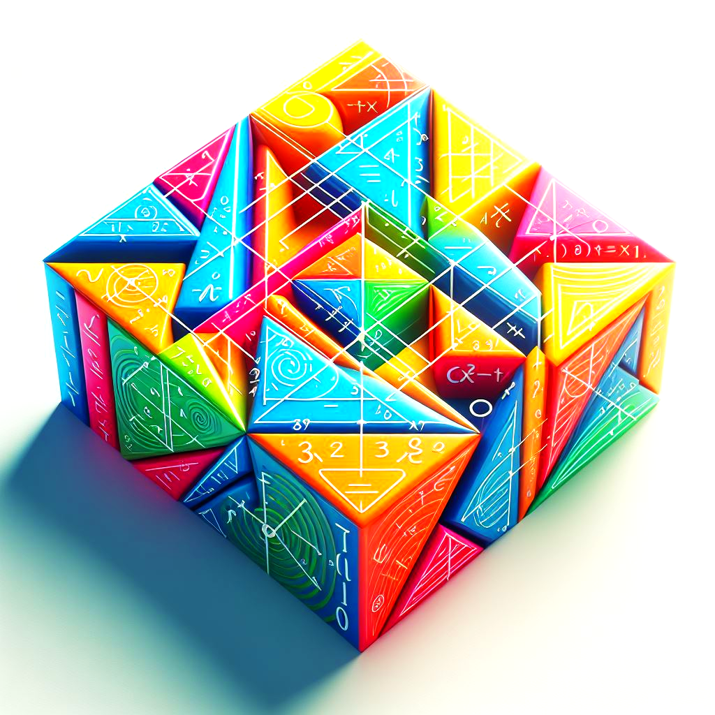 3 dimensional image of the pythagorean theorem