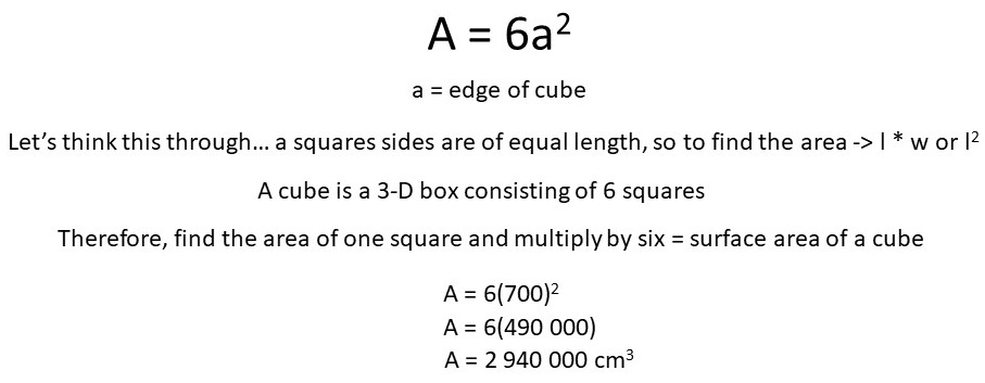 calculating length and width 
  of room